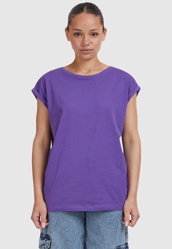 Ladies Extended Shoulder Tee-6