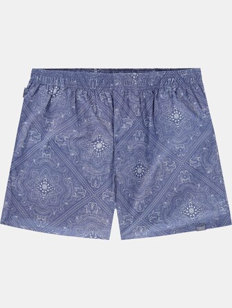 Pocketless Paisley Blue