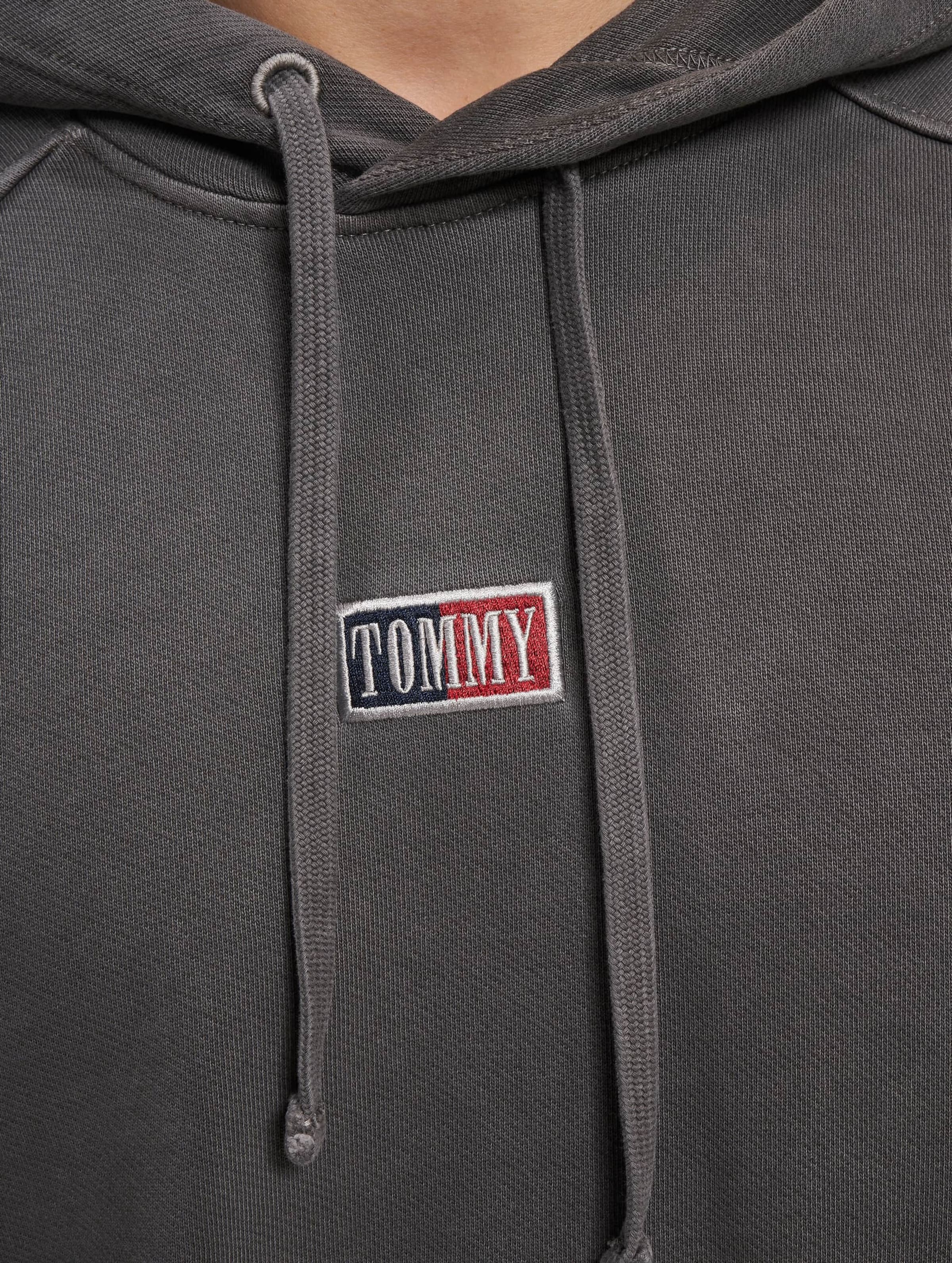 Tommy jeans corp hot sale logo hoodie