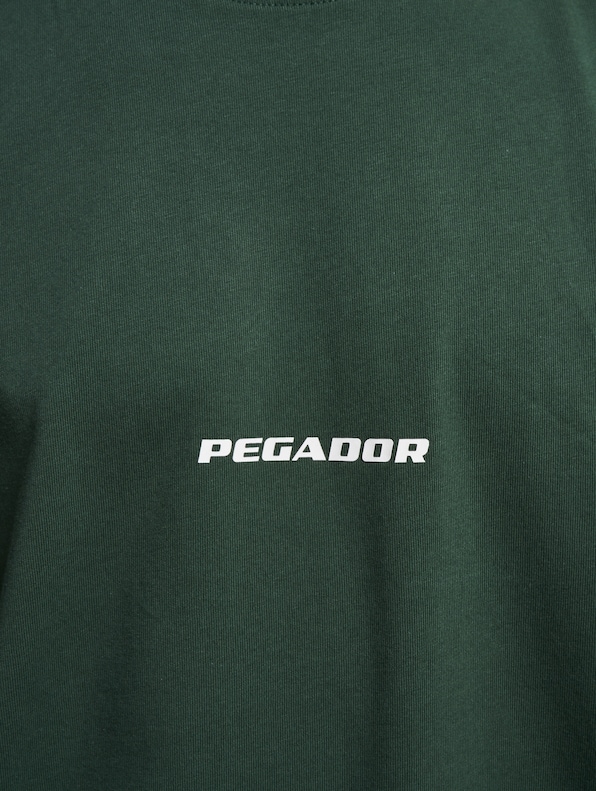 PEGADOR Colne Logo Oversized T-Shirts-4