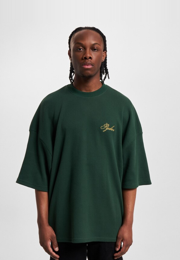 Pegador Quat Waffle Boxy T-Shirt-2