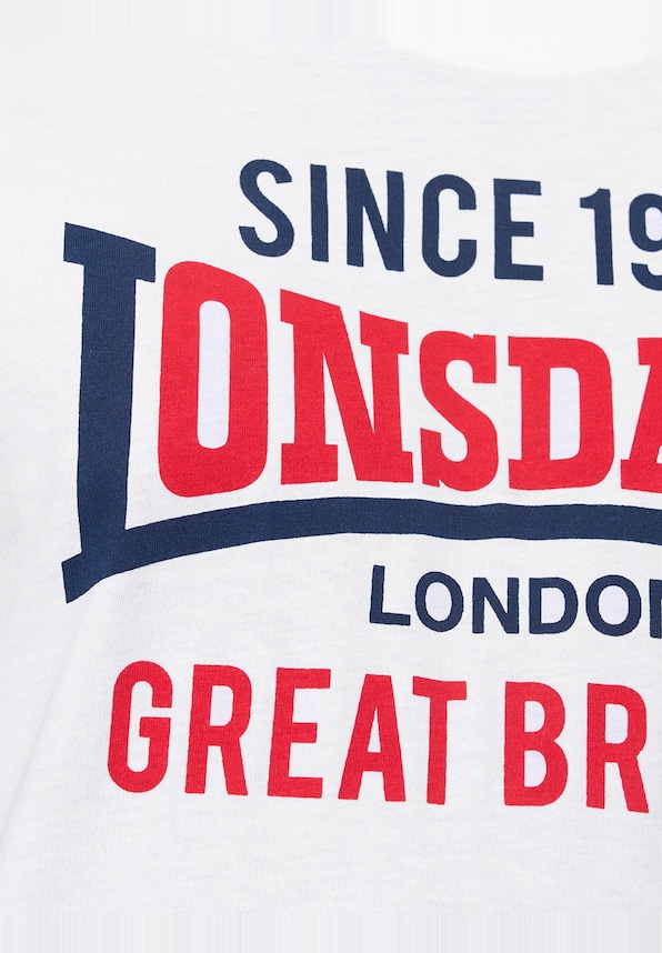 Lonsdale London Collessie Double Pack T-Shirts-4