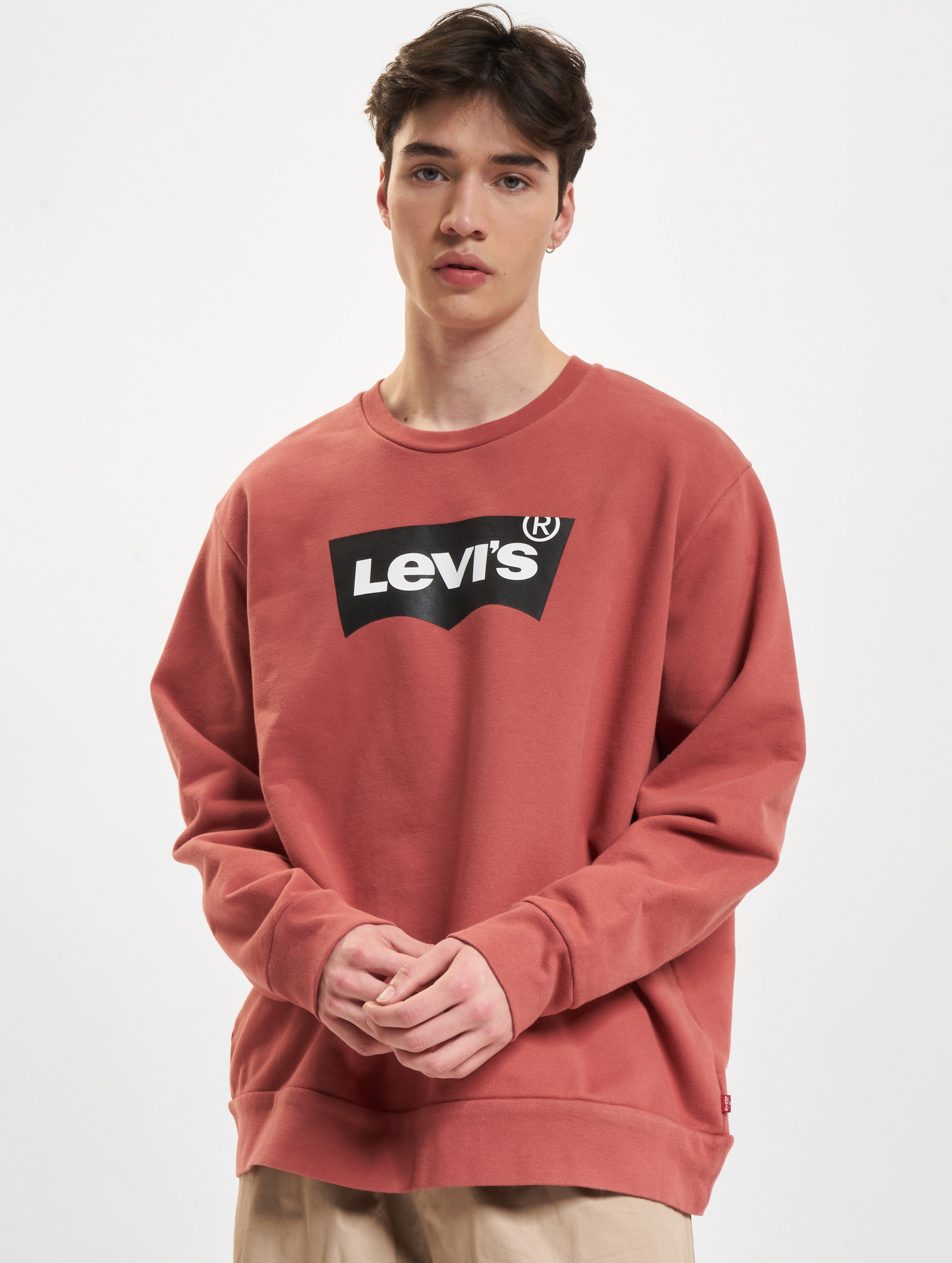 Levi's Levis T2 Graphic Crew Sweater Mannen op kleur rood, Maat XXL
