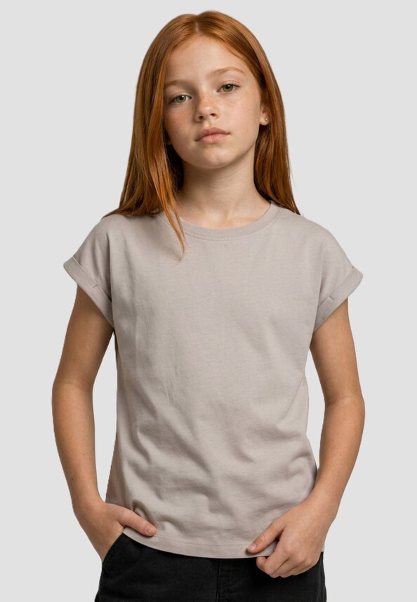 Girls Essentials Extended Shoulder-0