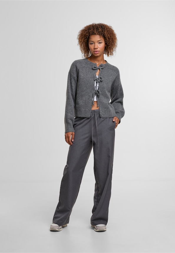 Soft touch knit bow cardigan-2