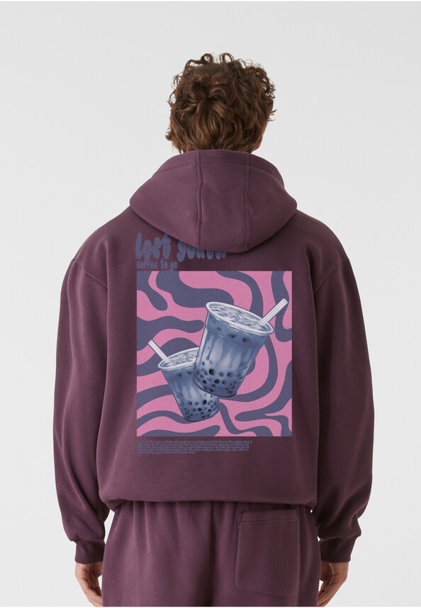Lost Youth Hoody - Coffee to go-1