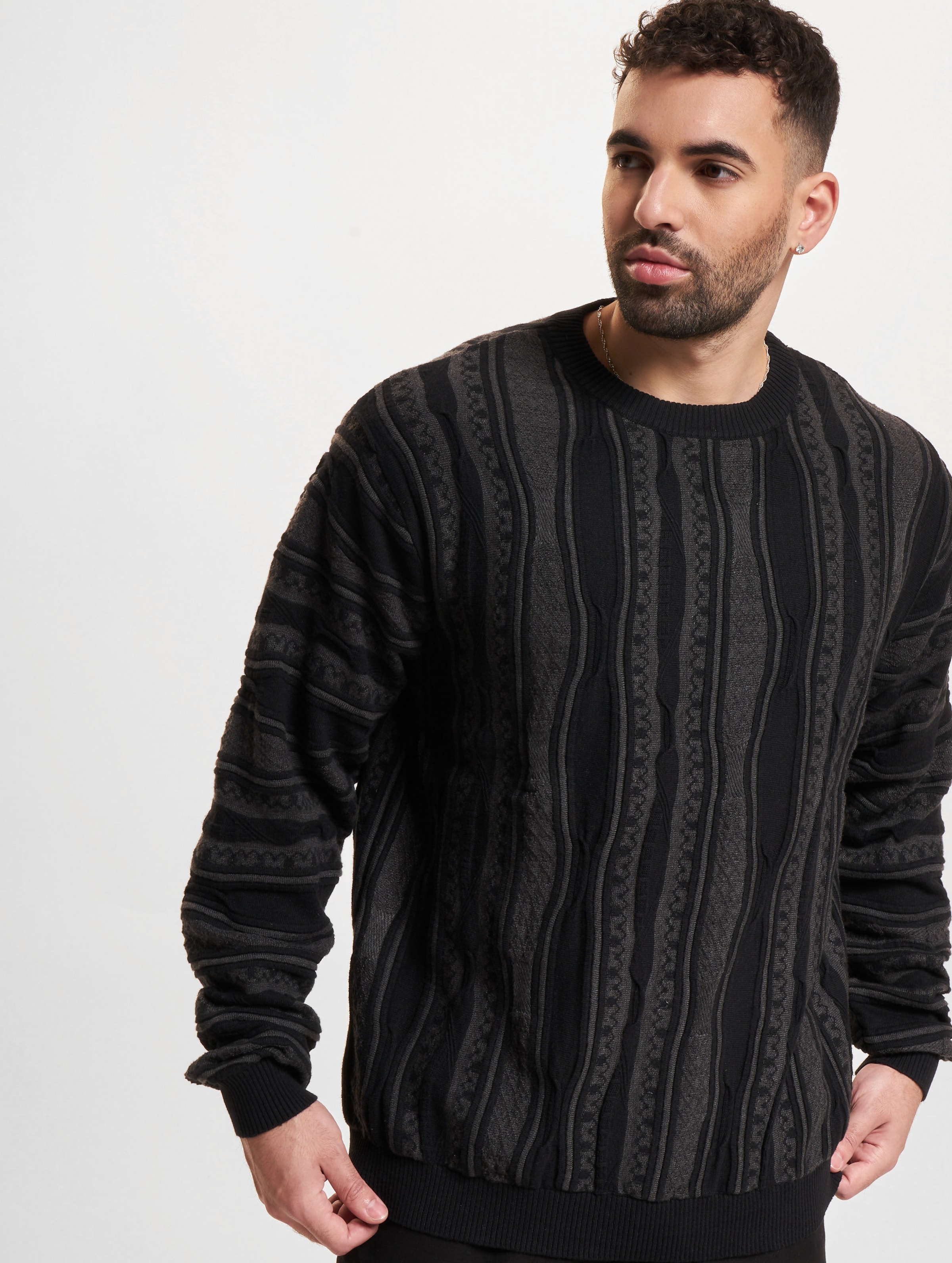 Redefined Rebel Pullover Mannen op kleur zwart, Maat XL