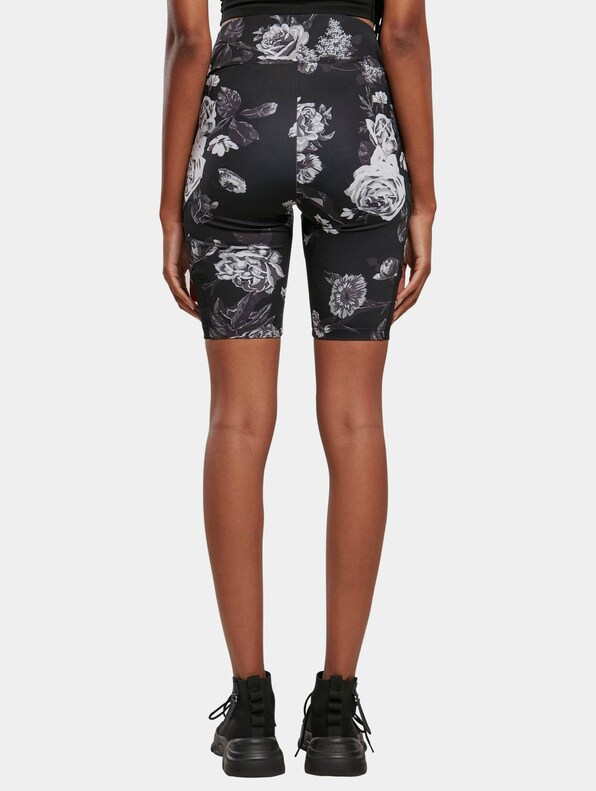 Ladies High Waist Tech Mesh Aop Cycle-1