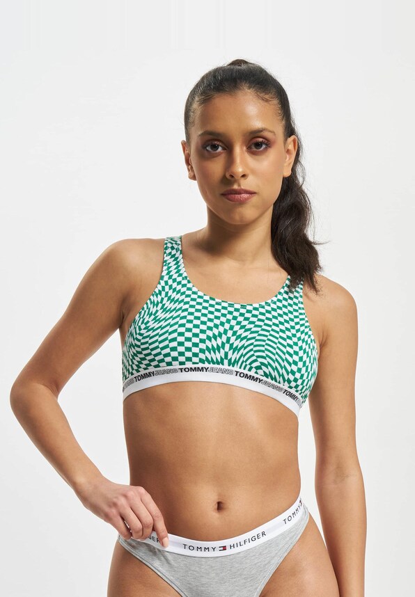 Tommy Jeans Underwear Unlined Print Bralette-2