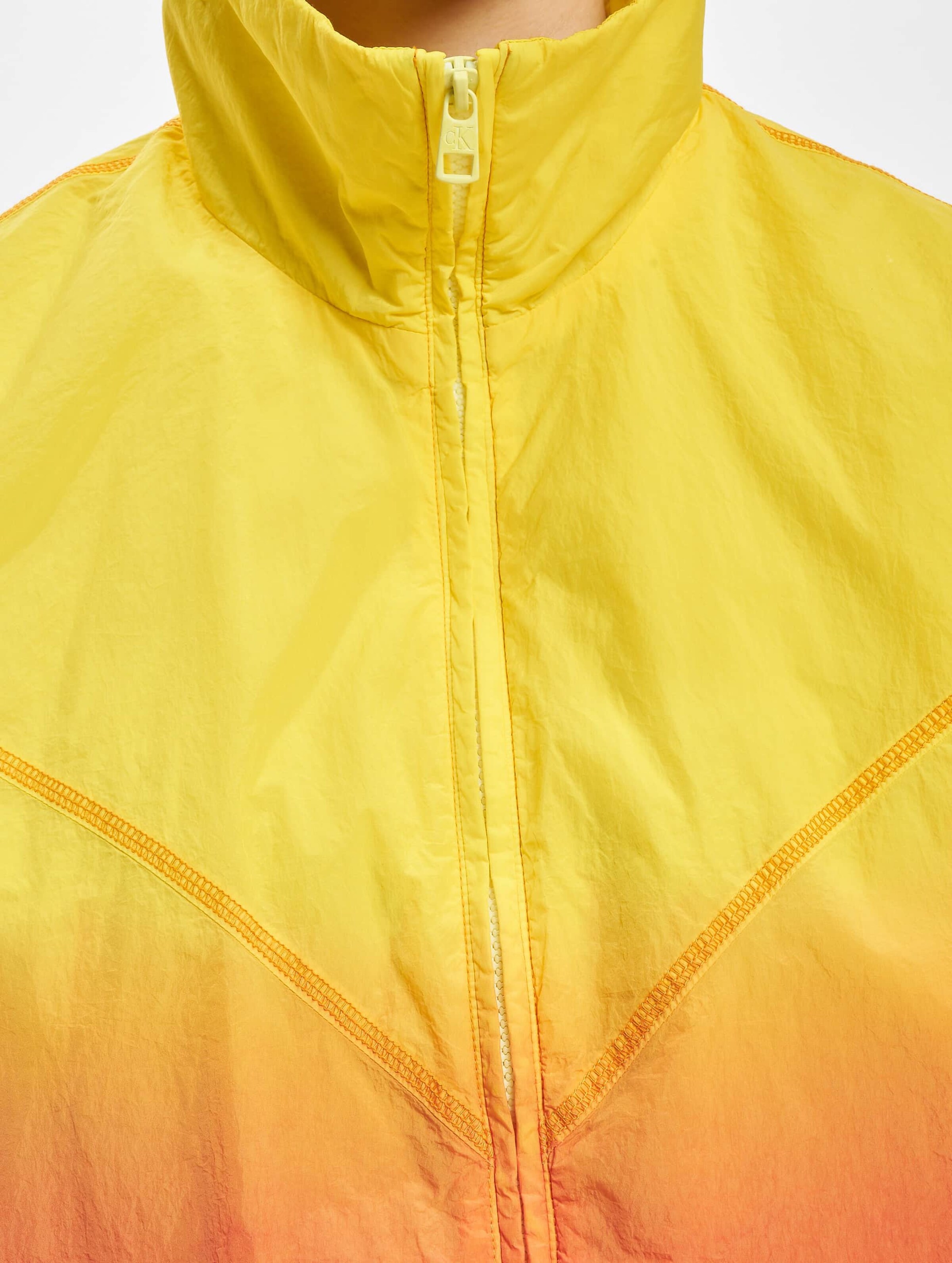 Calvin klein yellow hot sale rain jacket