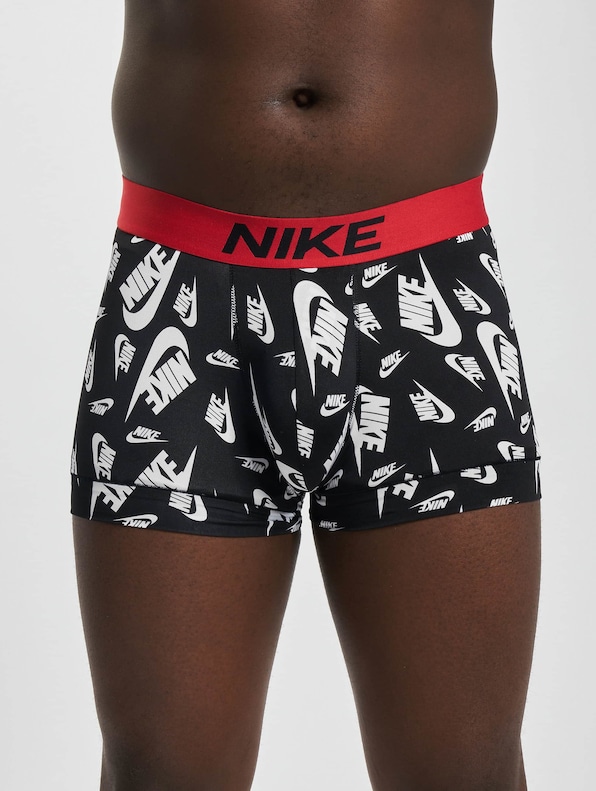 Nike Dri/Fit Essential Micro Boxer Shorts Black Shoebox Print/Uni-0