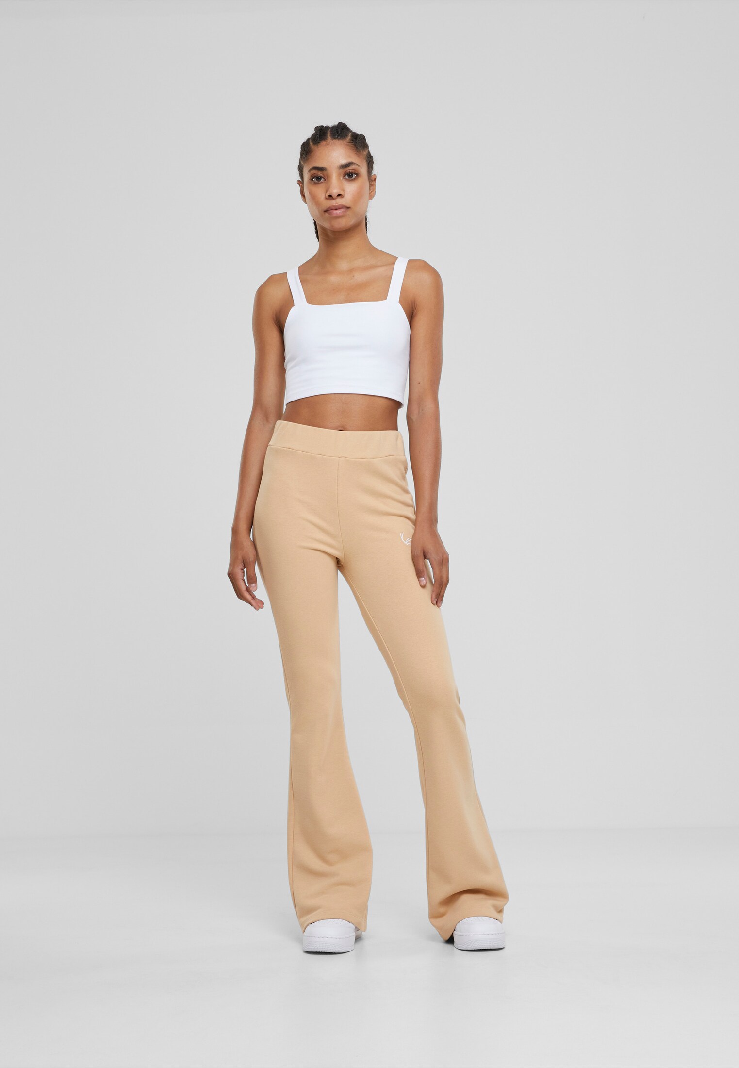 Karl Kani Abito Donna KW241-032-2 Small Signature Gathering Rib - Vestibilità Morbida E Scollo Submarine - 2