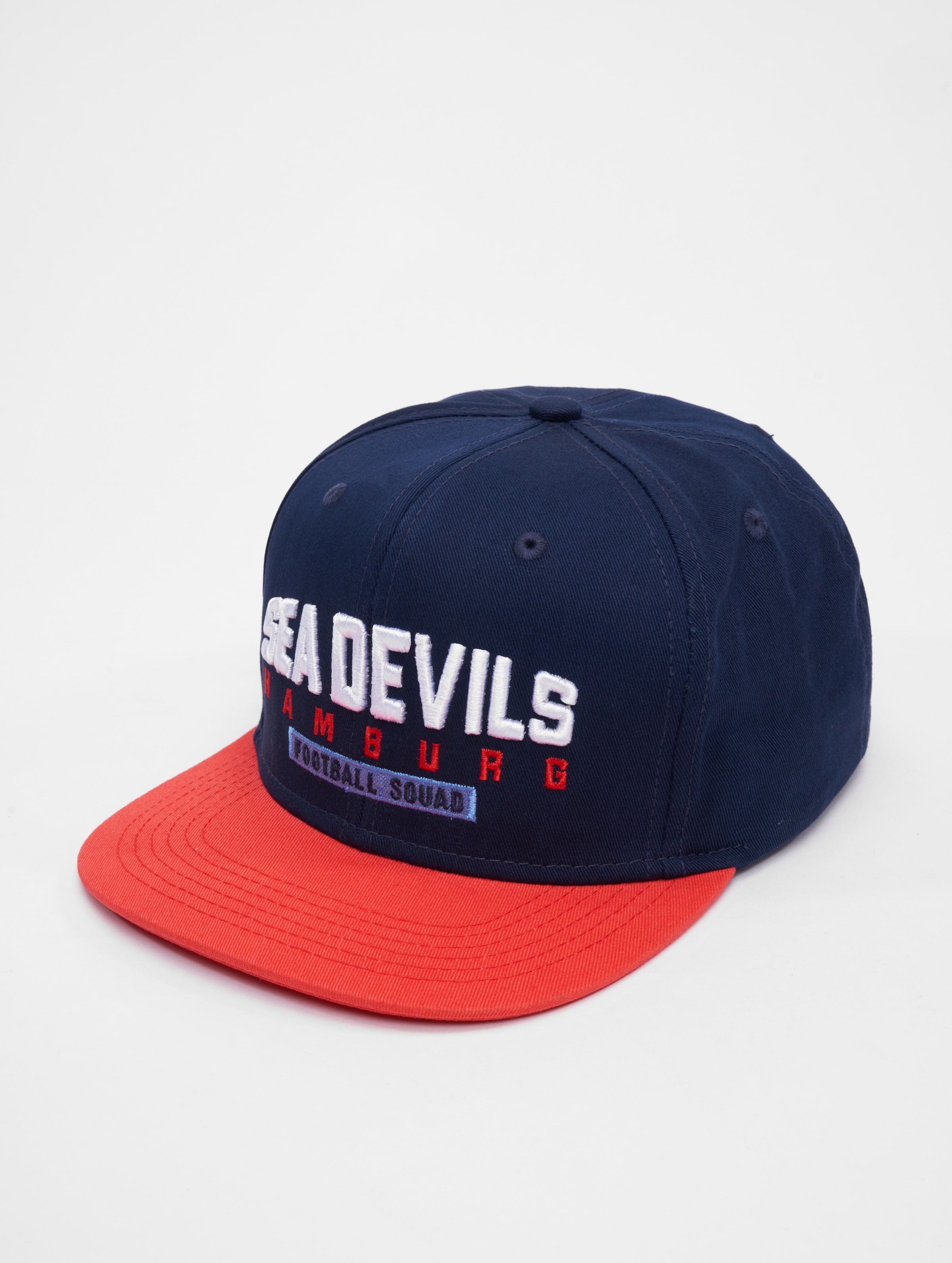 European League Of Football Hamburg Sea Devils Snapback Caps Unisex op kleur wit, Maat ADJUSTABLE