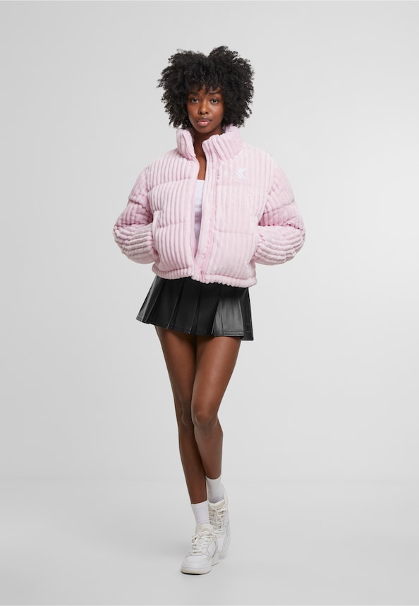 Og K Corduroy Short Puffer Jacket-2