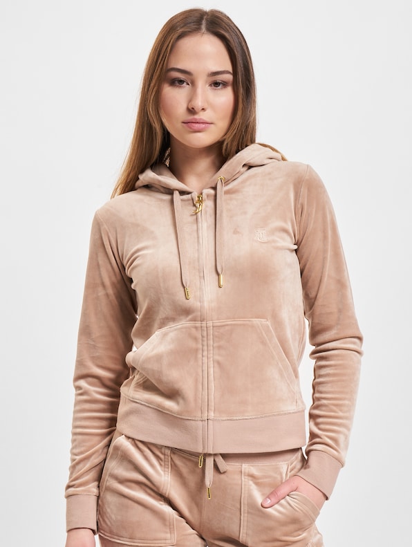 Juicy Couture Robertson Gold Hardware Zip Hoodie-2
