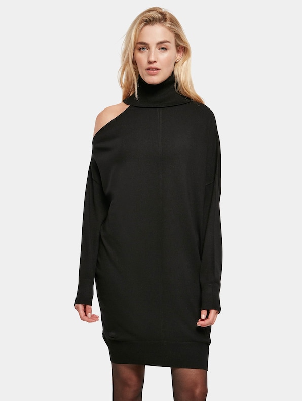 Ladies One Shoulder Knit-0