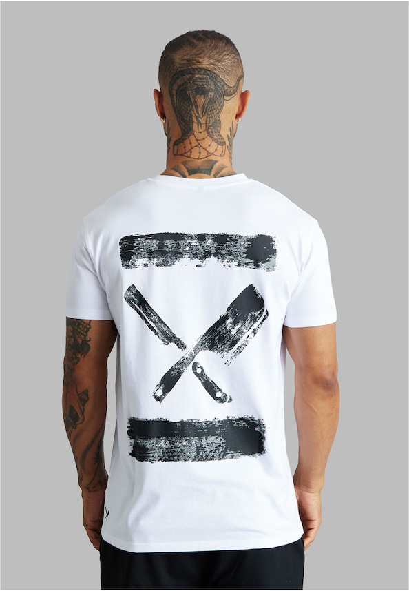 Inked Blades Crew Neck T-Shirt-1