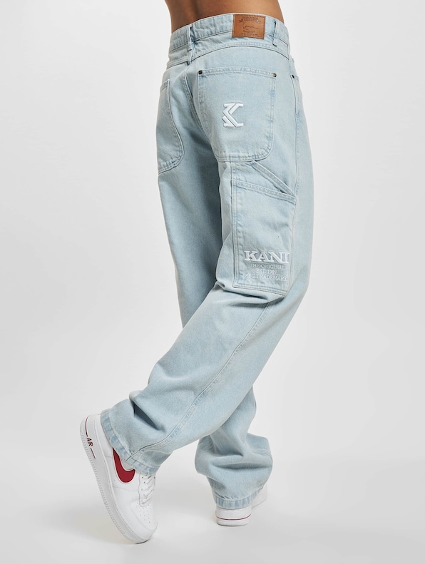 Retro Baggy Workwear Denim Loose Fit-1