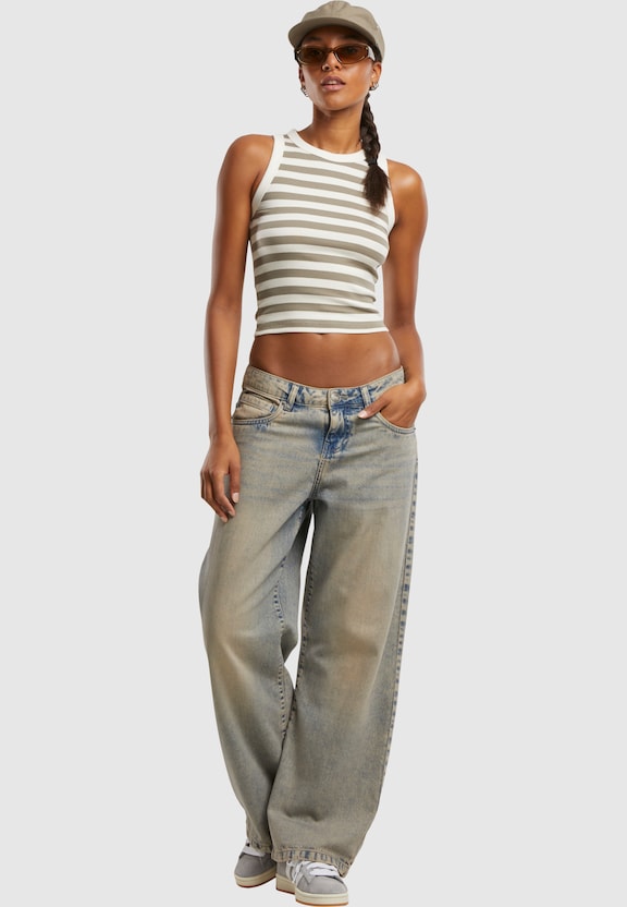  Ladies Low Waist Baggy Fit -3