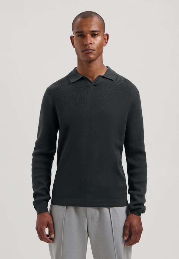 Kostas Knitted Polo-0