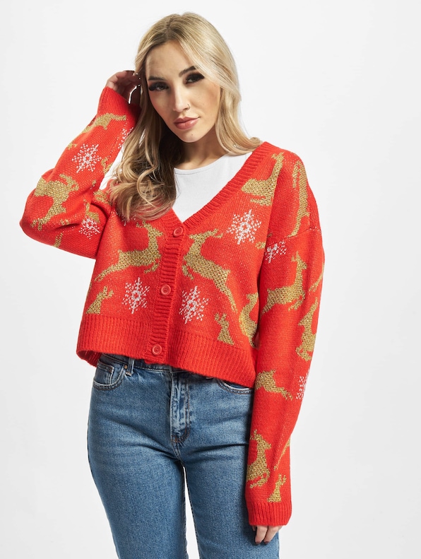 Ladies Short Oversized Christmas-2