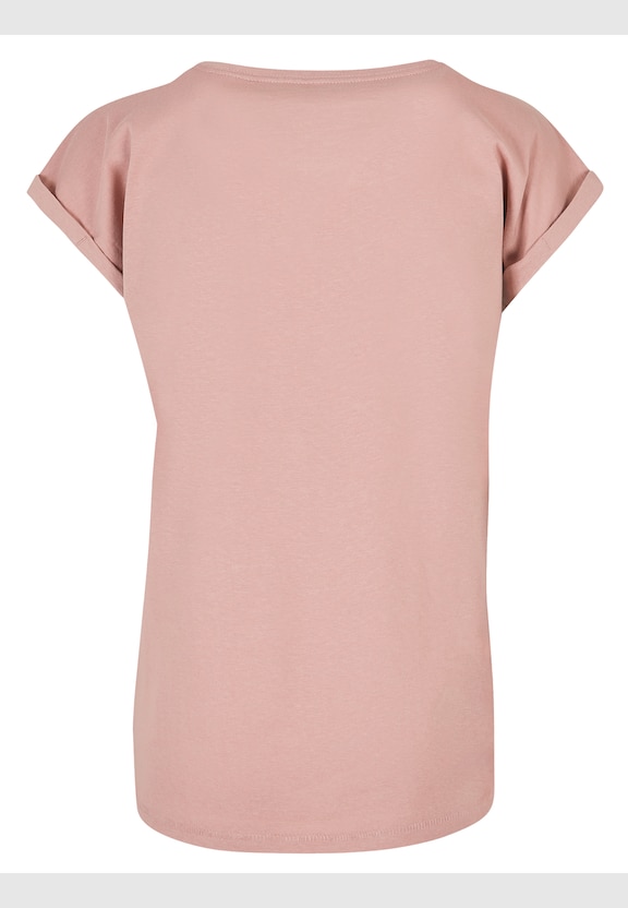 Ladies Flamingo Extended Shoulder Tee-3