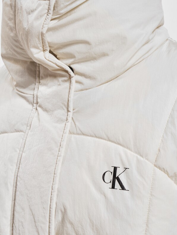 Calvin Klein Belted Long Puffer Jackets-3