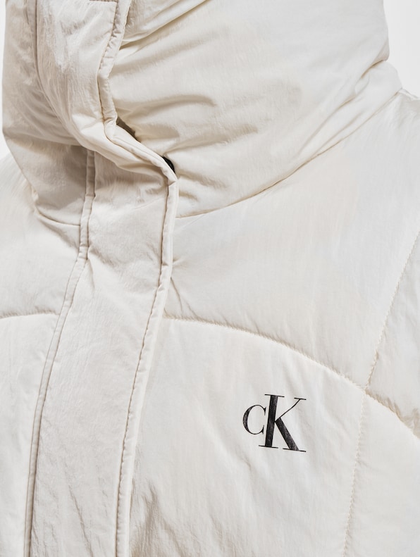 Calvin Klein Belted Long Puffer Jackets-3