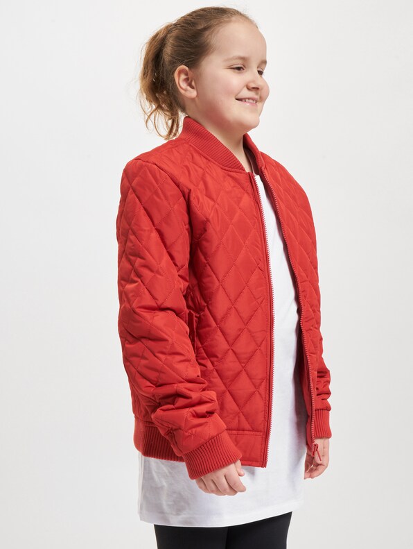 Girls Diamond Quilt Nylon -2