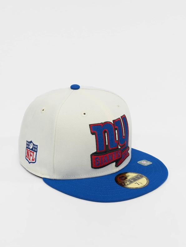 New Era NFL22 Sideline 59Fifty New York Giants Fitted Cap Chrome White/Official Team-1