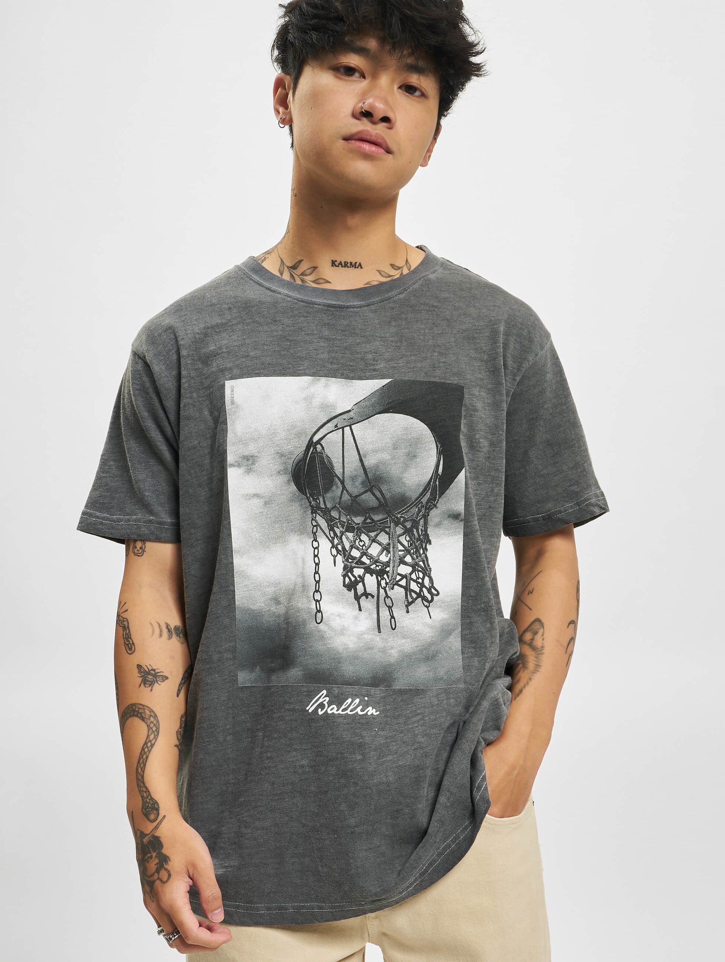 Mister Tee Kids Ballin 2.0 T-Shirt – Cooles Basketball-Shirt Für Junge Sportfans