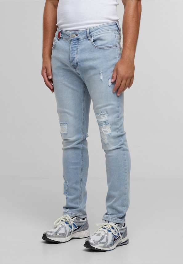 MIGUEL RIPPED SLIM FIT JEANS-3