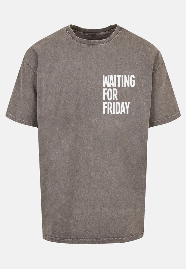 Waiting For Friday Acid Washed Heavy Oversize-2