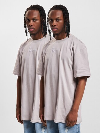 Karl Kani KM234-059-2 Small Signature 2-Pack Essential T-Shirt