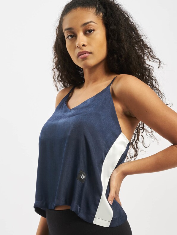 Satin With Sides White Ban -0