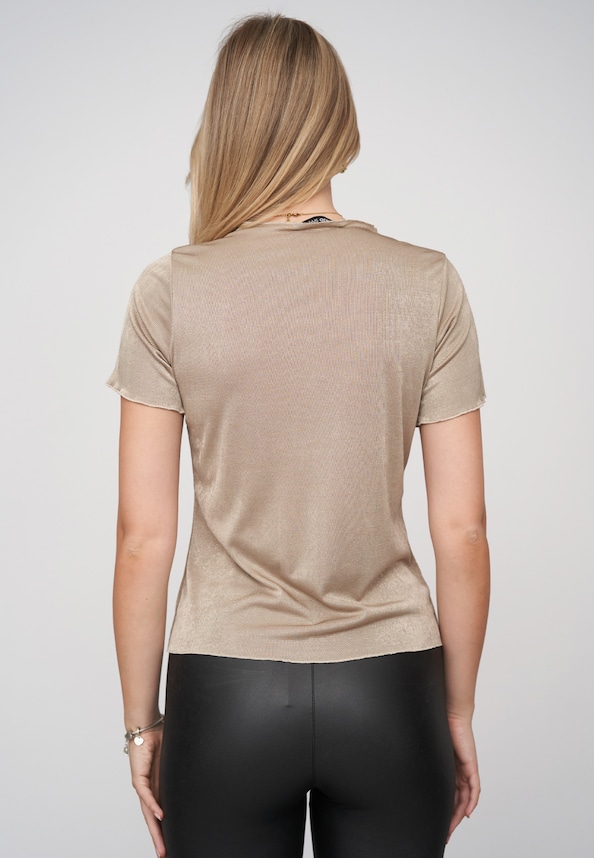 Lurex Look T-Shirt-1