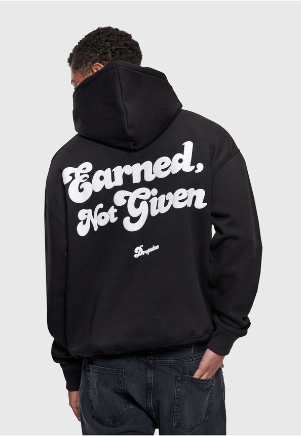 NOT GIVEN PUFF PRINT HOODIE-1
