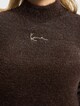Small Signature Hairy Knit -3