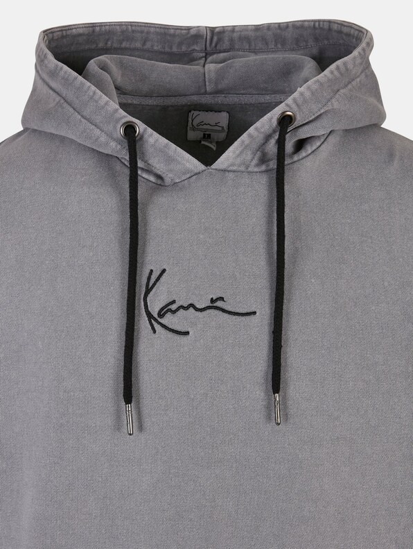 Karl Kani Small Signature OS Hoodie bleached-3