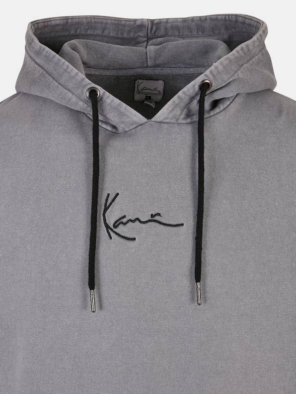 Karl Kani Small Signature OS Hoodie bleached-3
