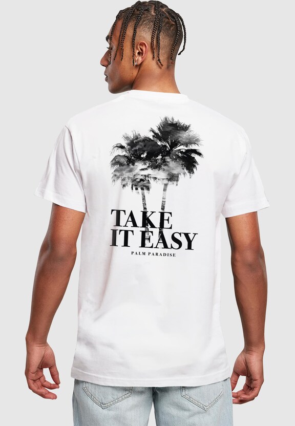 Take It Easy Palm Paradise Tee-1
