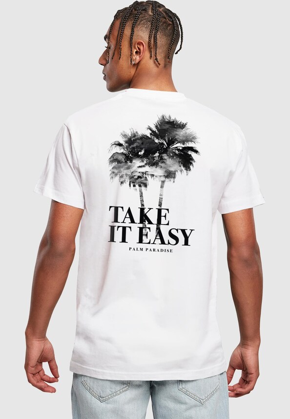 Take It Easy Palm Paradise Tee-1