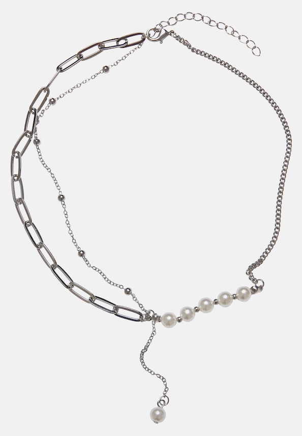 Jupiter Pearl Various Chain Necklace-0