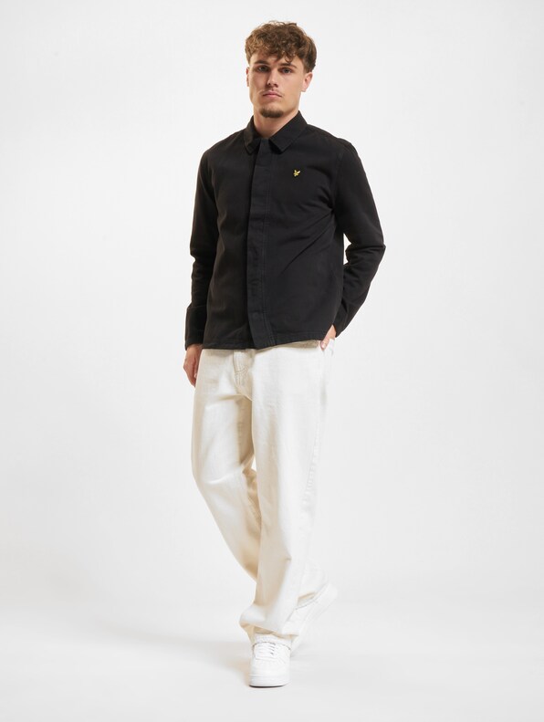  Washed Drill Overshirt-4