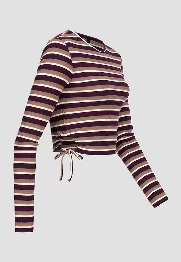 ONLY Damen Cropped Longsleeve-1