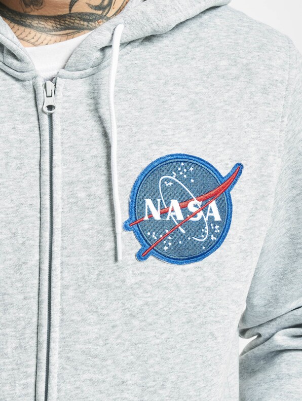 Southpole Nasa Insignia Logo Zip Hoody-3