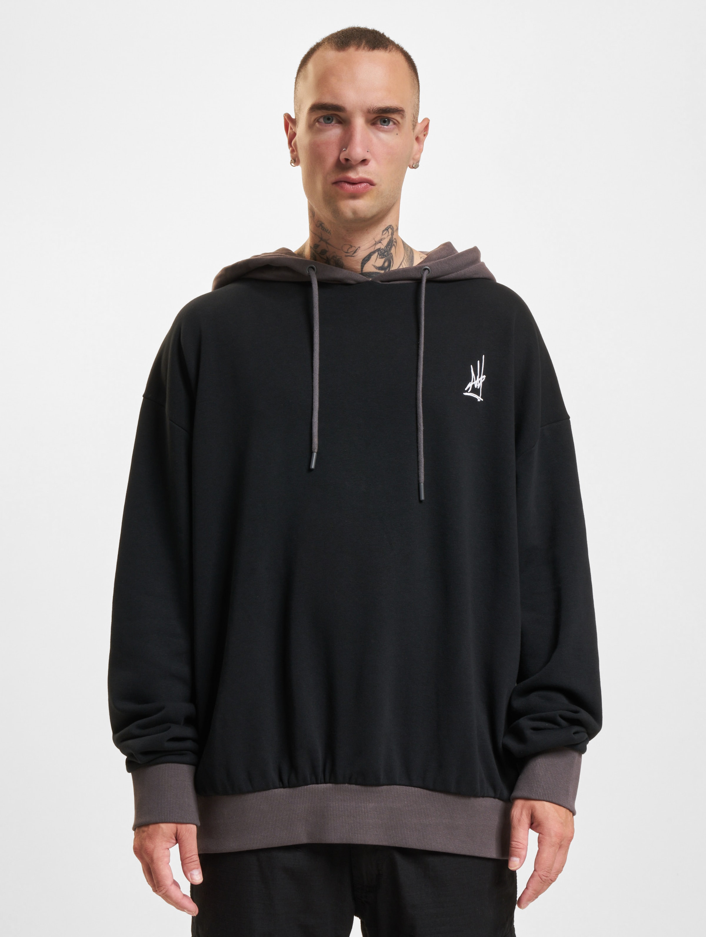 Dangerous DNGRS Blend Hoodie op kleur zwart, Maat XL