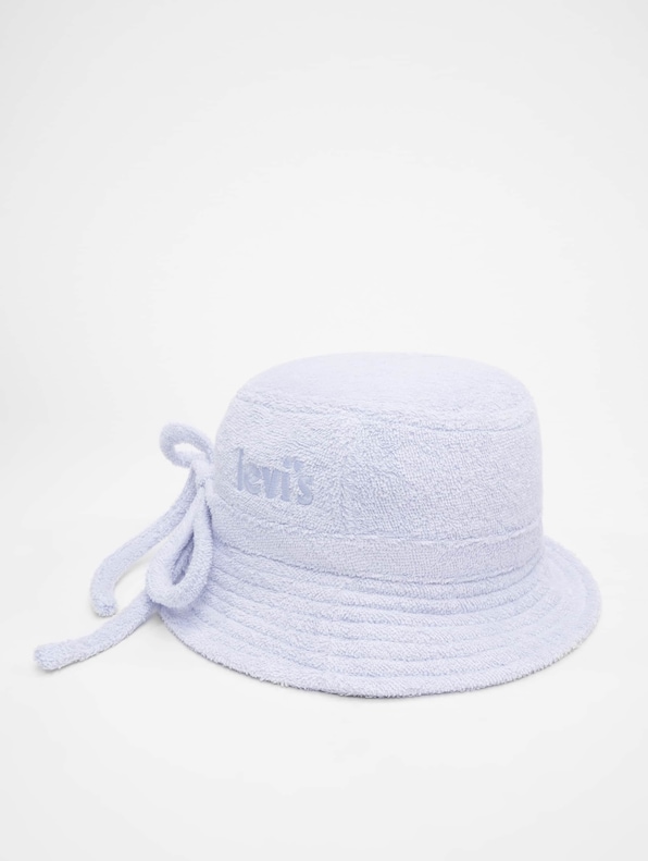 Levis Poster Logo Terry Bucket Hat-1