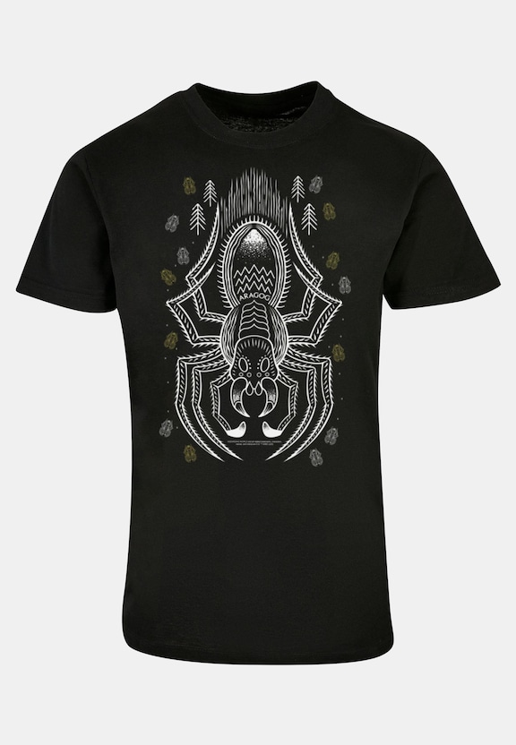 Harry Potter - Aragog Line Art Basic round neck t-shirt-4