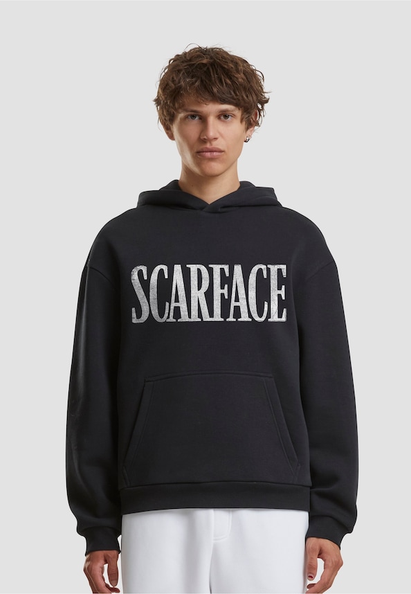 Scarface Logo Fluffy Hoodie-0
